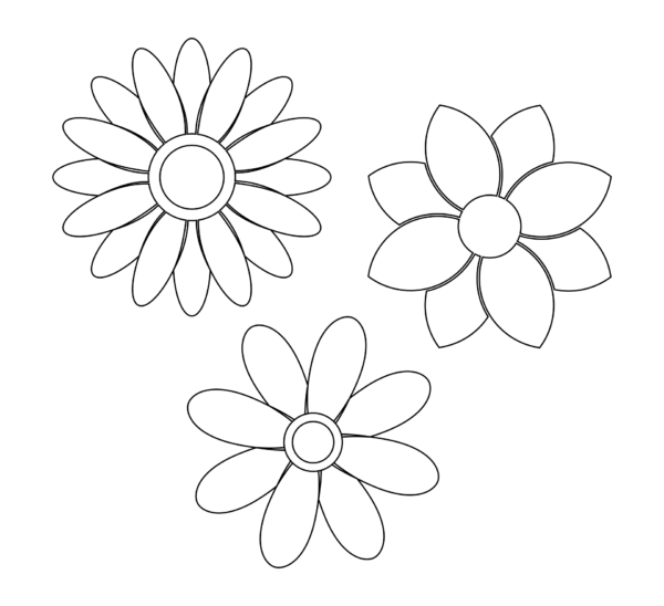 Free Printable Large Flower Templates