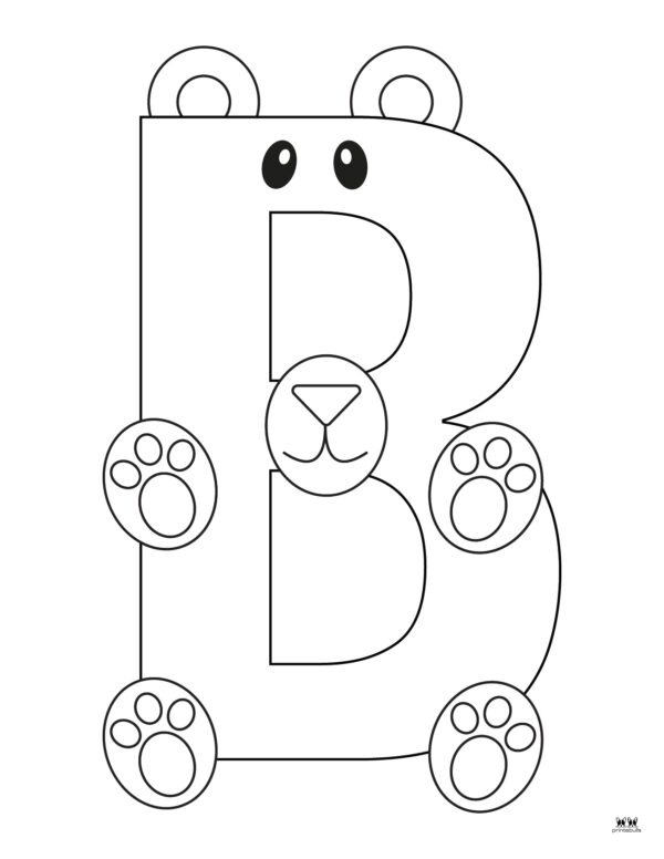 Free Printable Coloring Pages Letter B