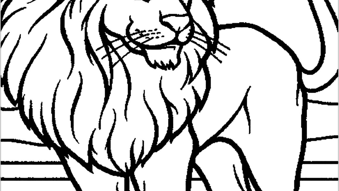 Lion Lion Coloring Pages