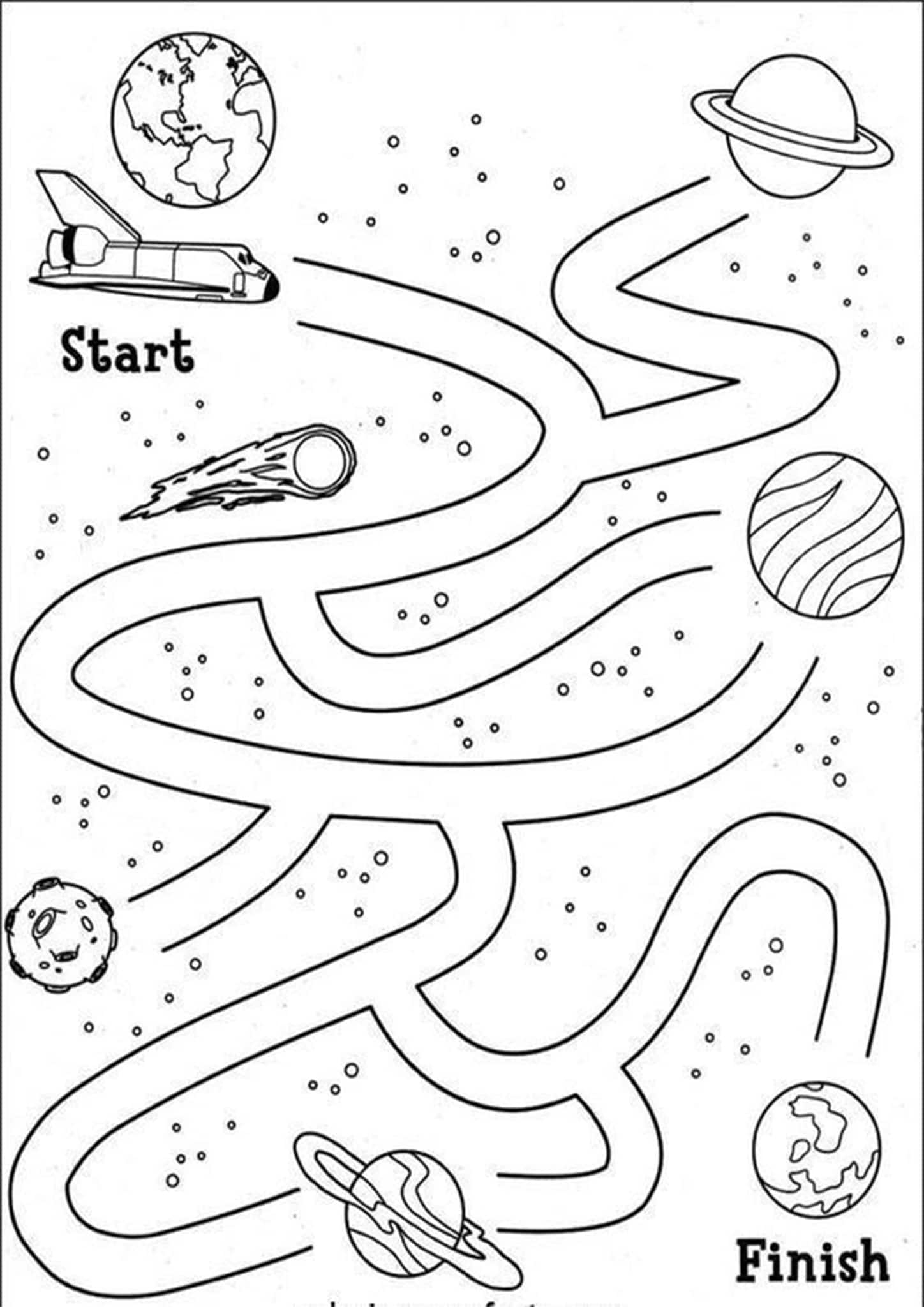 Mazes For Kindergarten Free Printables