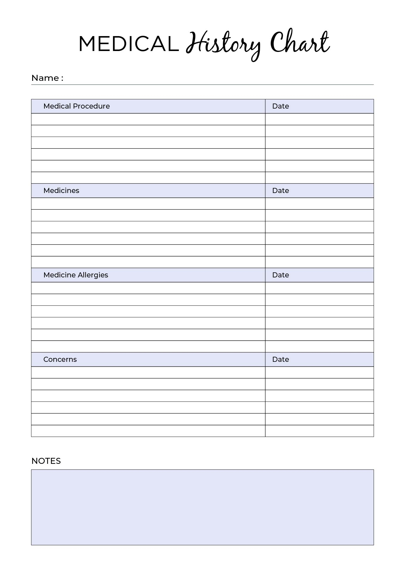 Medical Forms Charts 10 Free PDF Printables Printablee Medical Forms Charts 10 Free PDF Printables Printablee