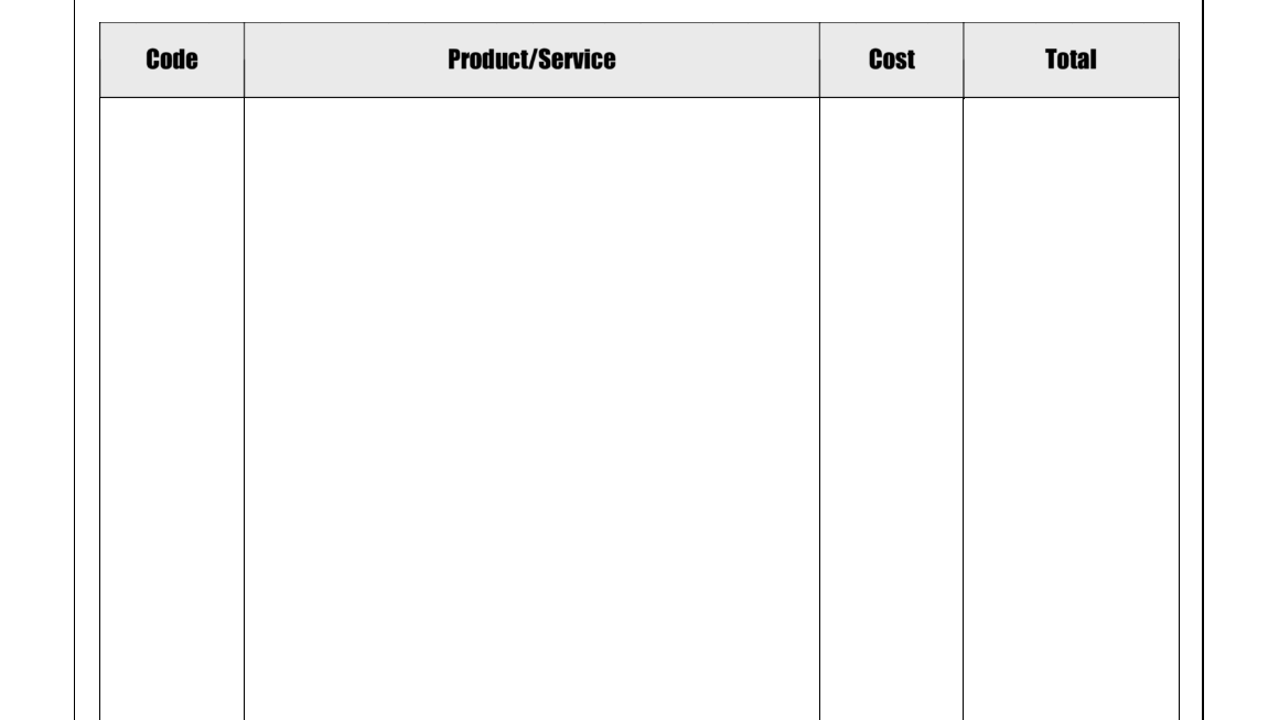Medical Receipt Templates At Allbusinesstemplates