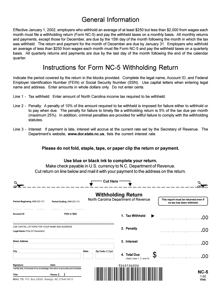 Nc Printable Tax Forms Printable Forms Free Online Nc Printable Tax Forms Printable Forms Free Online