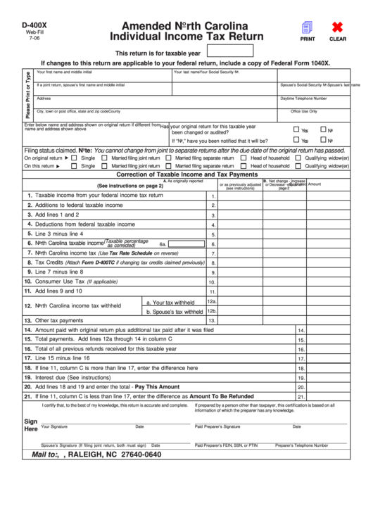 North Carolina State Tax Form Printable Printable Forms Free Online North Carolina State Tax Form Printable Printable Forms Free Online