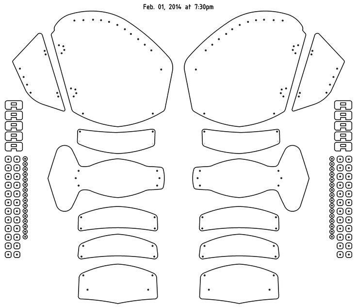 Pepakura Samurai Armor Patterns Mevadw Pepakura Samurai Armor Patterns Mevadw