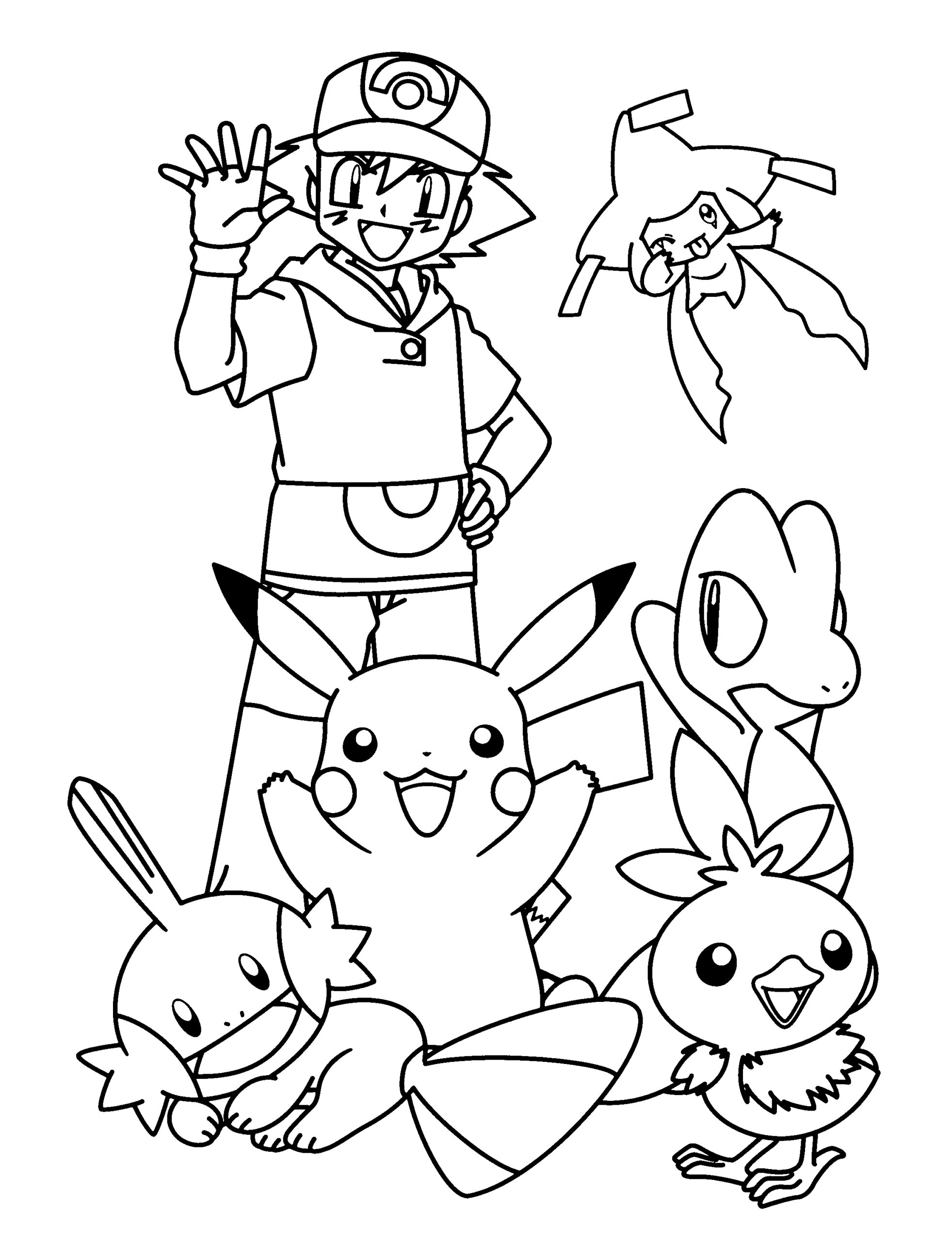 Pokemon Coloring Book Printable
