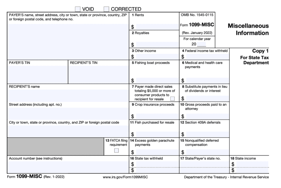 Printable 1099 Form 2025 Alicia Charlton