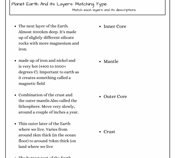 Printable 3rd Grade Science Worksheets AlphabetWorksheetsFree