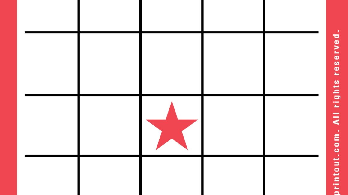 Printable Bingo Cards Blank