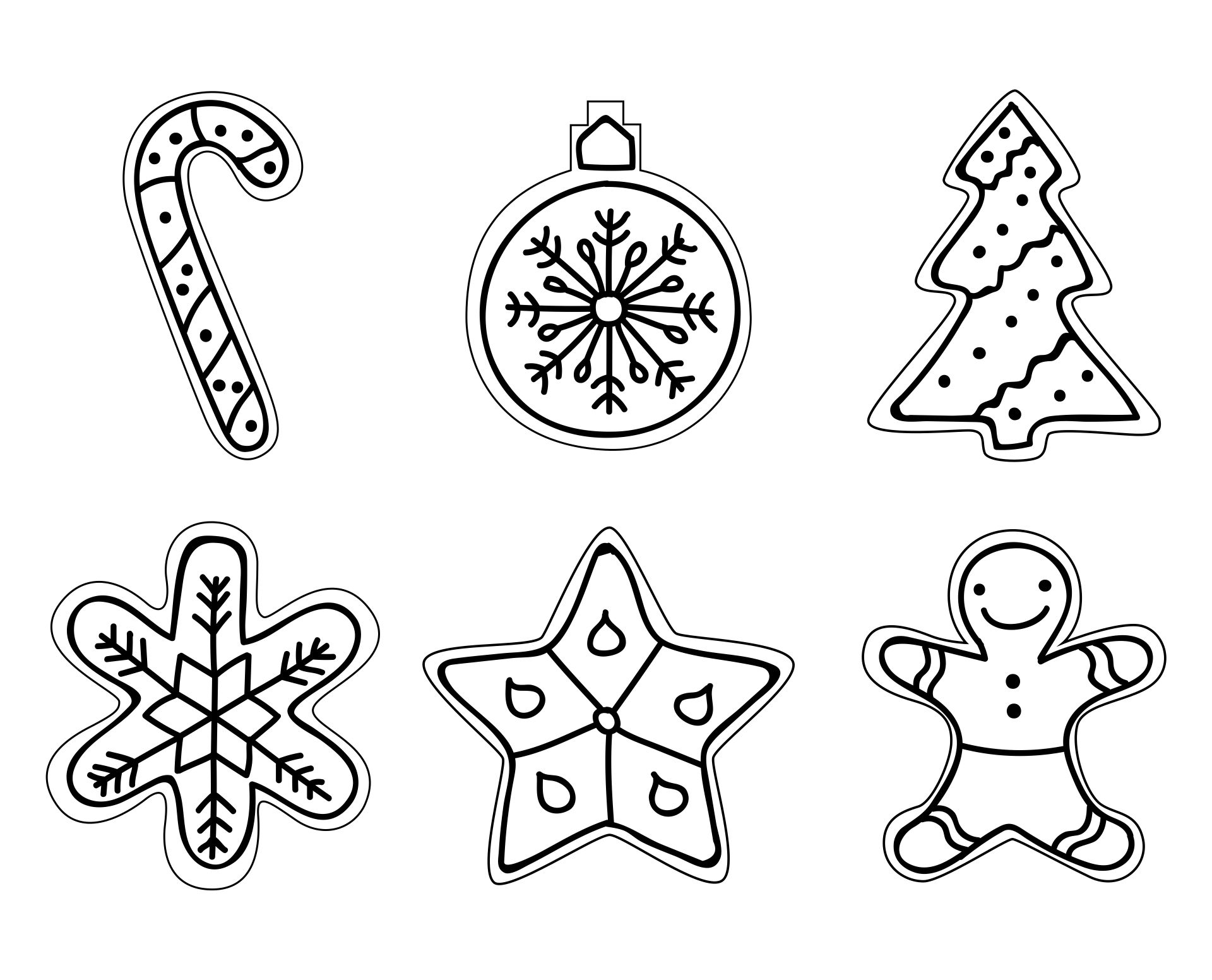 Printable Christmas Cookies To Make Form
