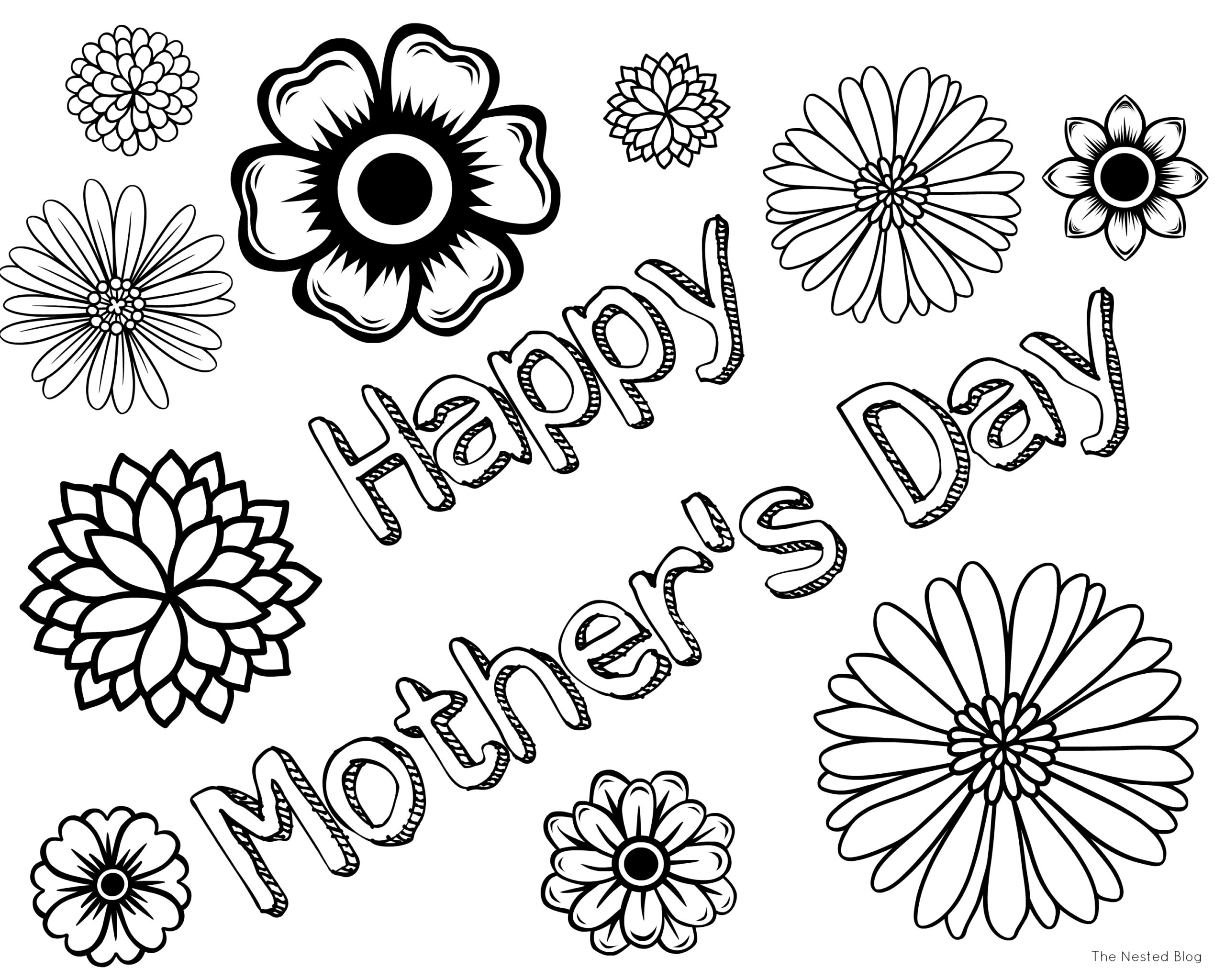 Printable Coloring Pages Mothers Day Printable Word Searches Printable Coloring Pages Mothers Day Printable Word Searches