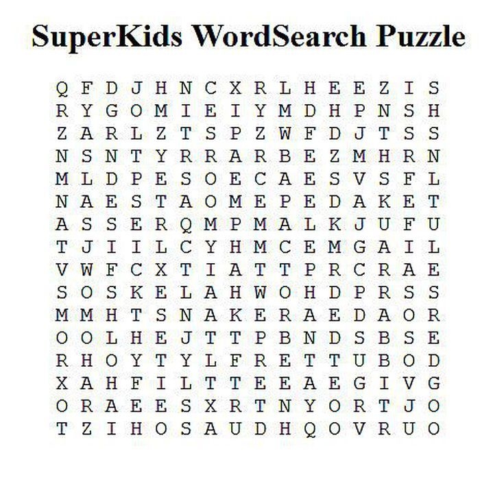 Printable Free Word Search Maker Printable Word Searches