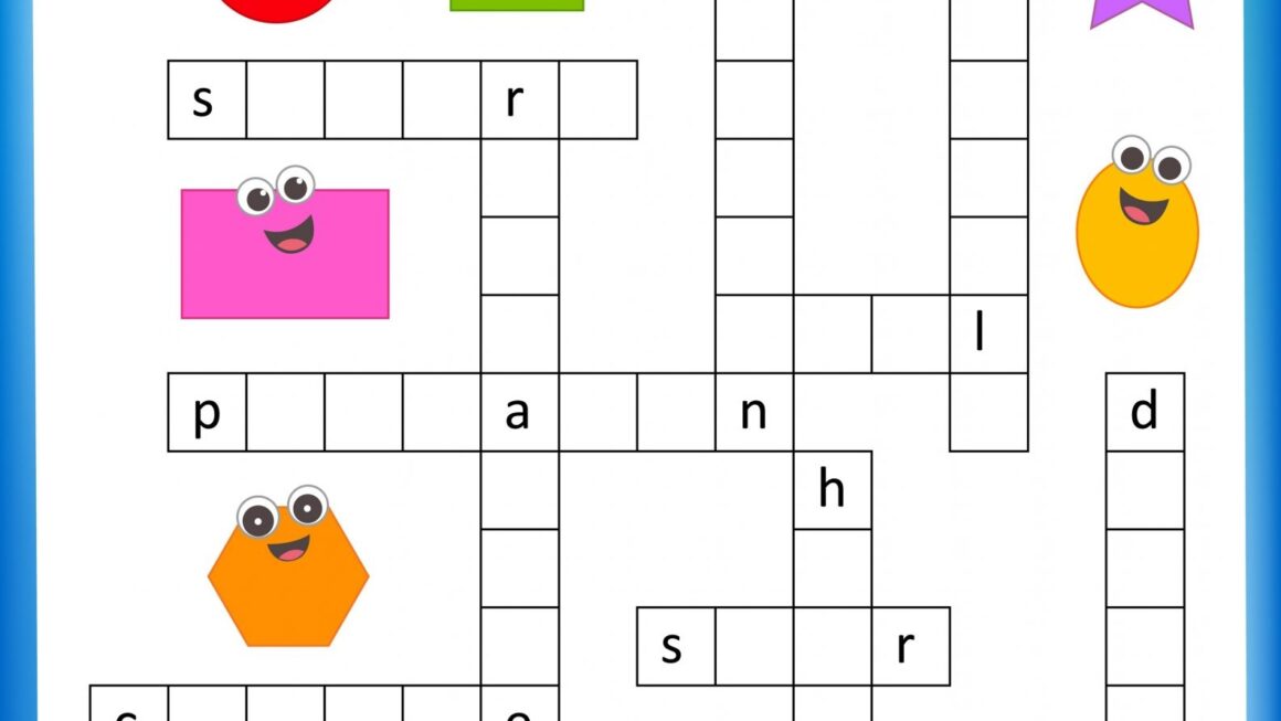 Printable Fun Crosswords For Kids 101 Activity
