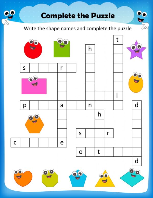 Free Printable Crosswords For Kids