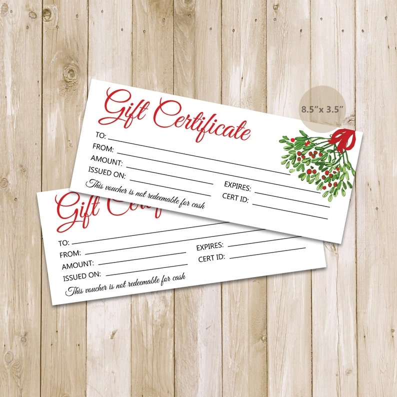 Printable Gift Certificate Template Gift Card Printable Gift Etsy Printable Gift Certificate Template Gift Card Printable Gift Etsy