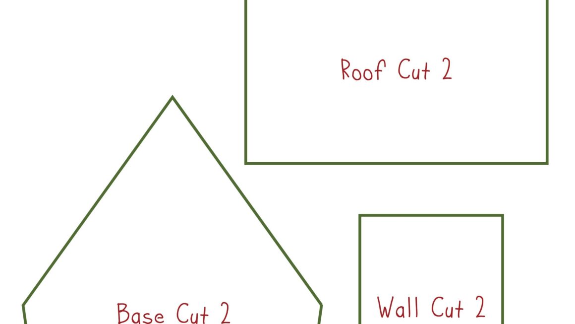 Printable Gingerbread House Patterns