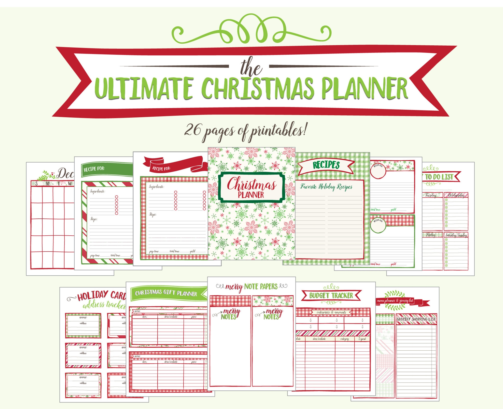 Printable Holiday Planner 2025 Rebecca Huo Printable Holiday Planner 2025 Rebecca Huo