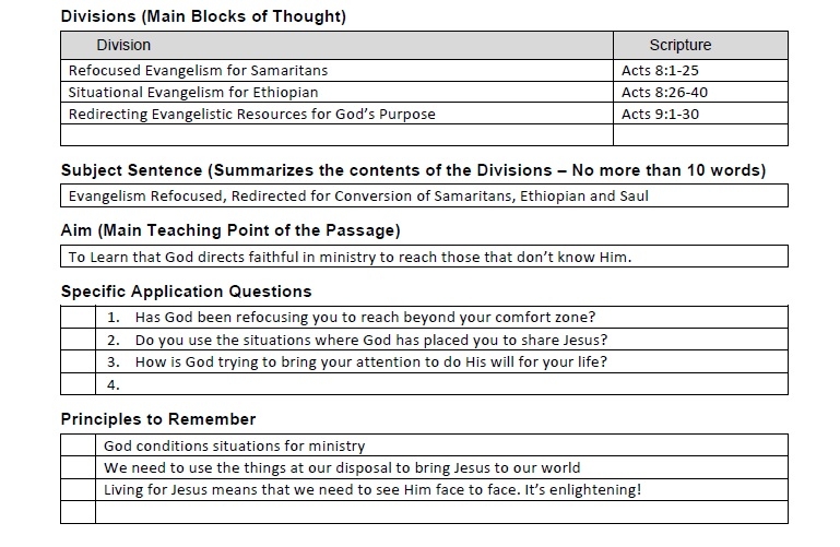 Printable Homiletics Worksheet Printable Word Searches