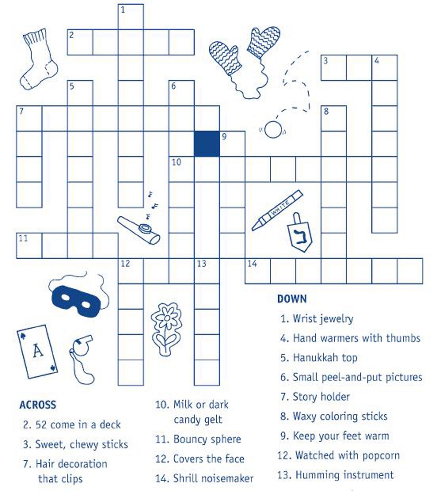 Printable Kids Crossword Puzzles