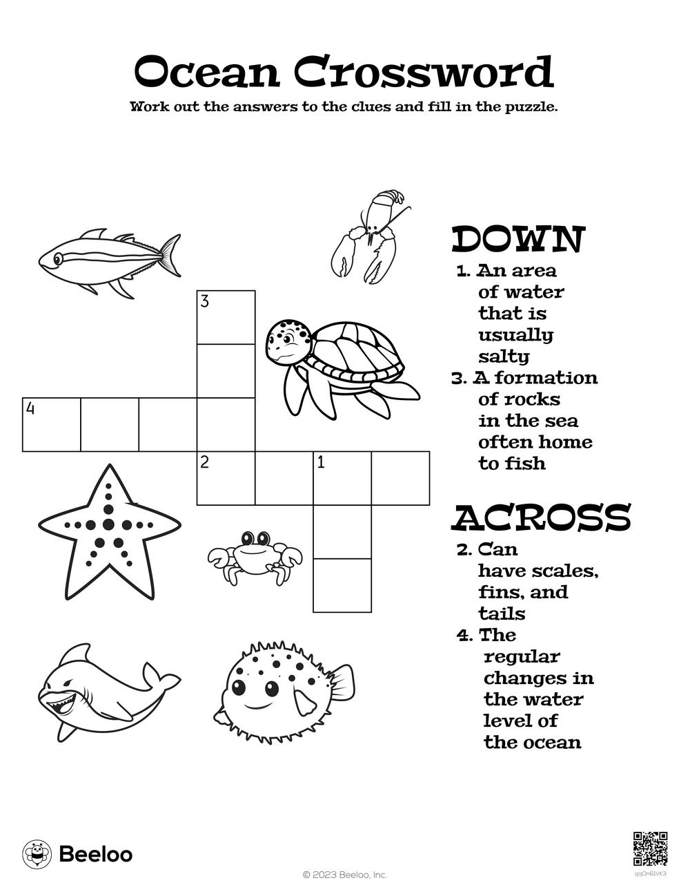 Printable Ocean Crossword Puzzle Ocean Crossword Wordmint Printable Printable Ocean Crossword Puzzle Ocean Crossword Wordmint Printable