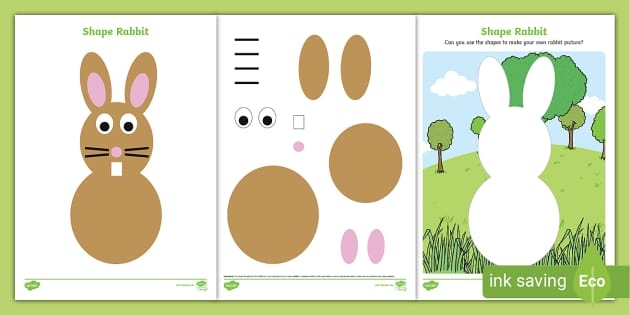 Printable Rabbit Worksheets For Kids