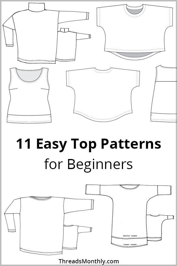 Printable Sewing Patterns For Beginners
