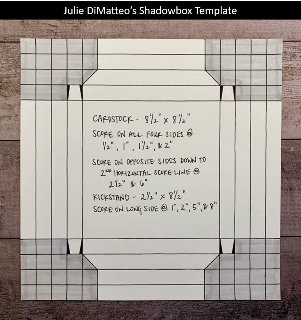 Printable Shadow Box Template