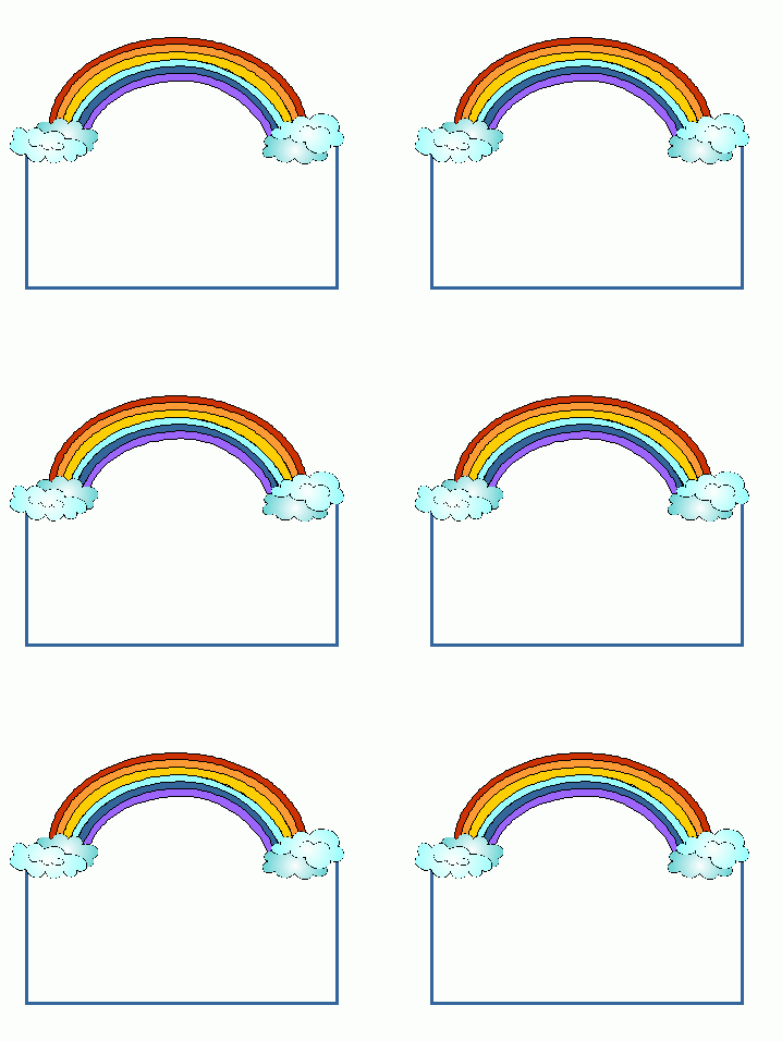 Rainbow Name Tags Free Printable This Rainbow Name Tags Is A Free Image 