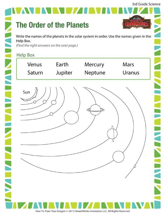3rd Grade Science Worksheets Printable