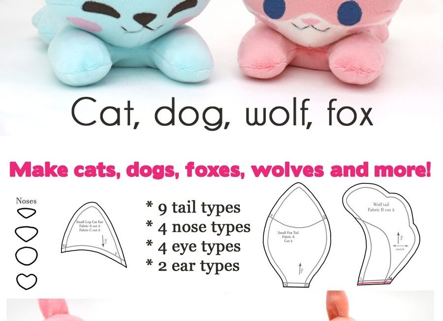 Stuffed Animal Printable Pattern