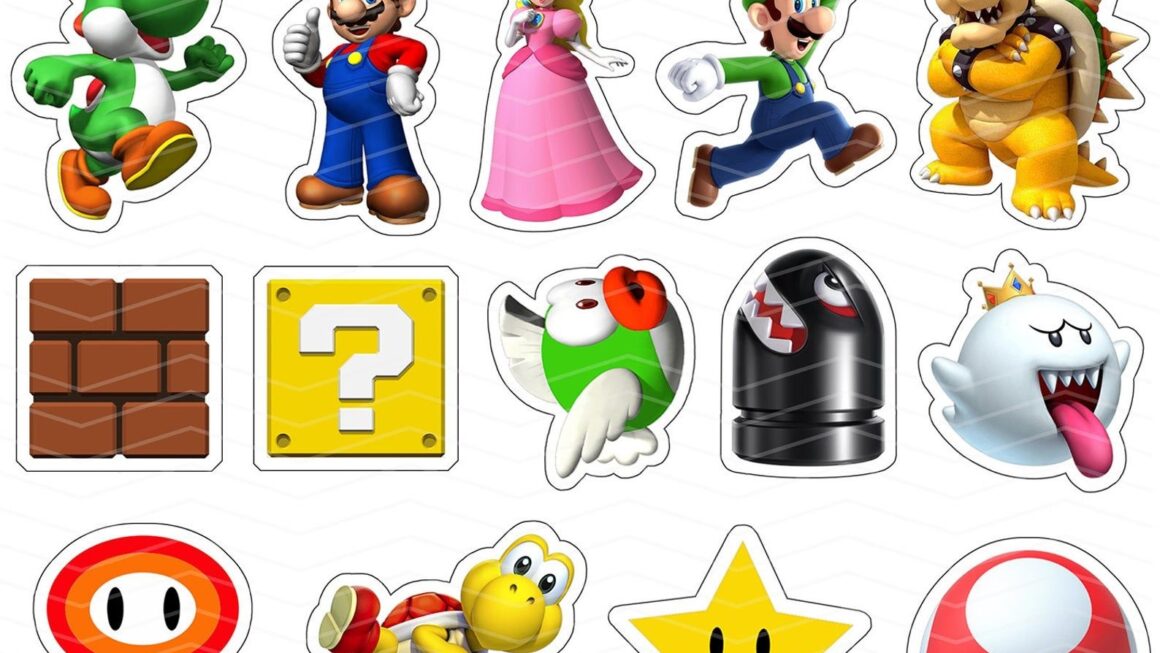 Super Mario Printables Free Pdf