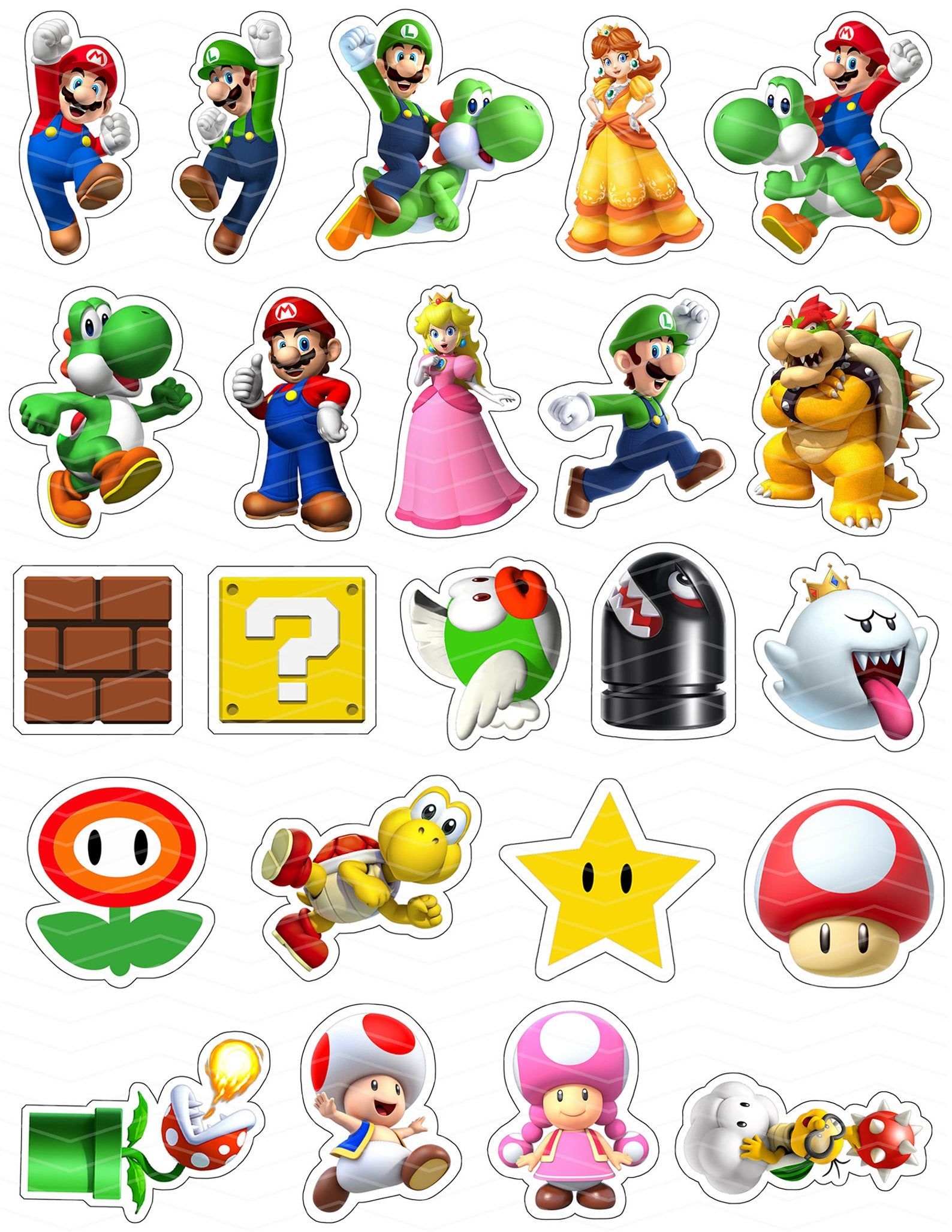 Super Mario Printables Free Pdf