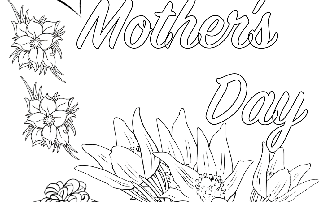 Template Printable Mothers Day Cards To Color Pdf Printable Word Searches