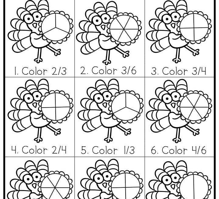 Thanksgiving Worksheet For Third Grade