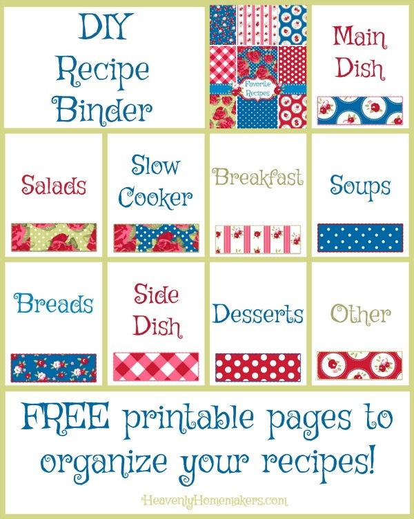 The Easiest Way To Organize Your Recipes Heavenly Homemakers