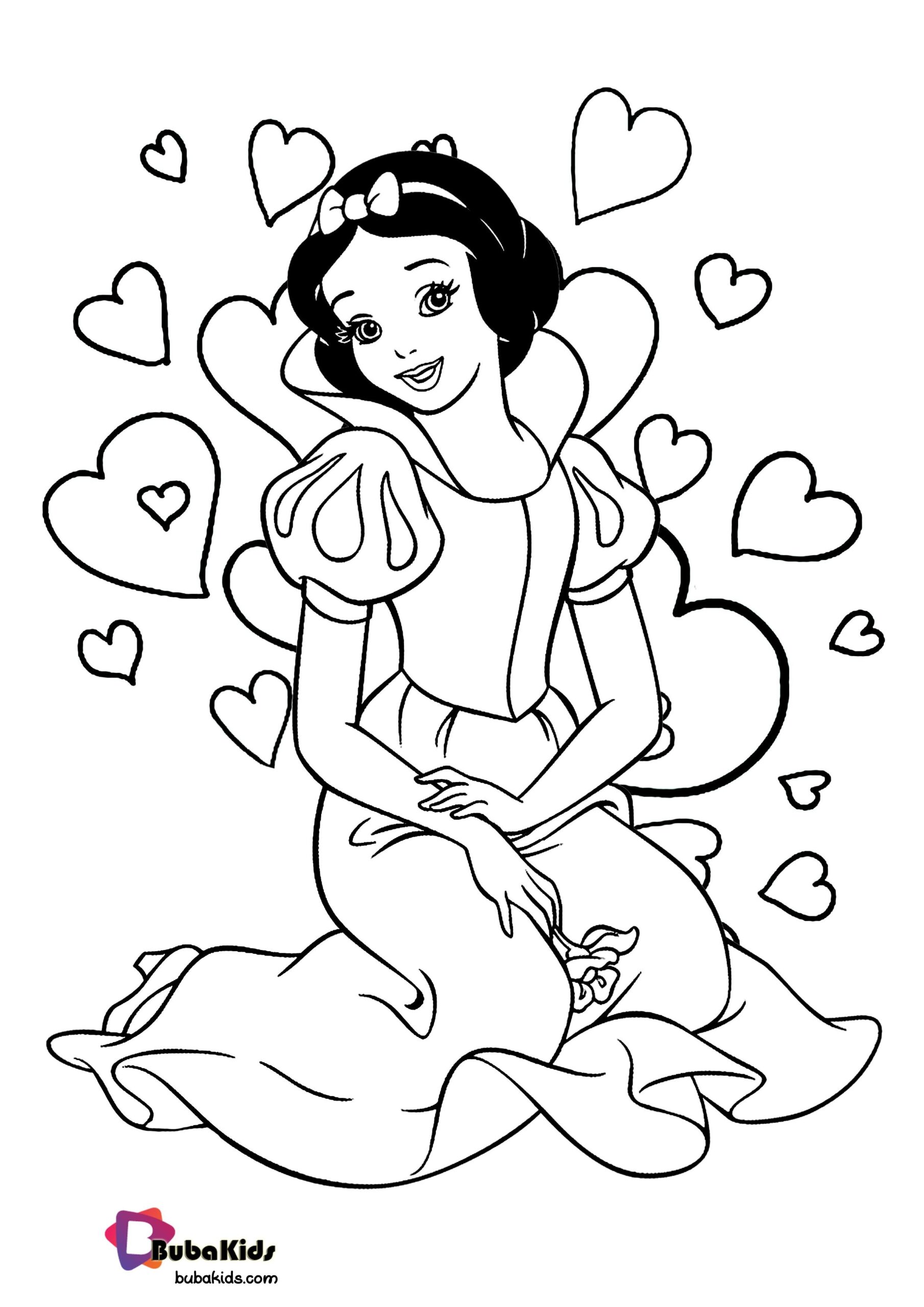 Free Snow White Coloring Pages Printable