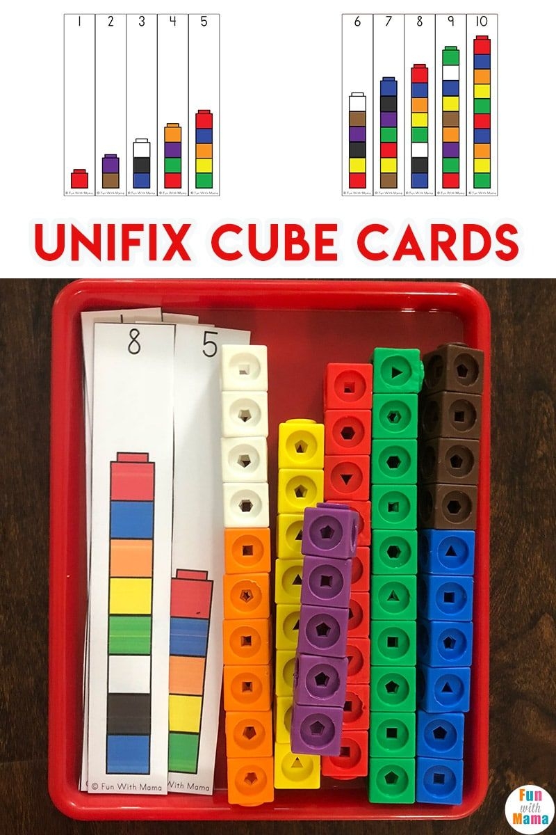 Unifix Cube Pattern Cards Free Printable Printable And Enjoyable Learning