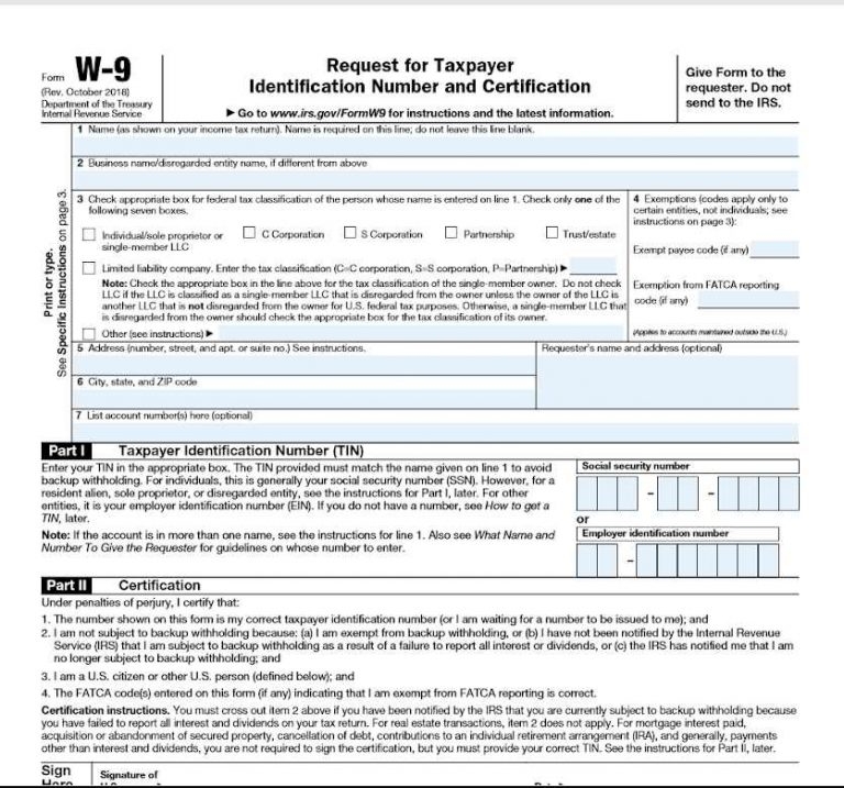 W 9 Vs 1099 IRS Forms Differences And When To Use Them W 9 Vs 1099 IRS Forms Differences And When To Use Them