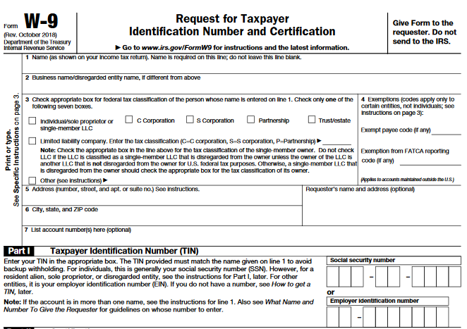 W9 Vs 1099 Irs Forms Differences And When To Use Them 2019 2018 W9 Vs 1099 Irs Forms Differences And When To Use Them 2019 2018