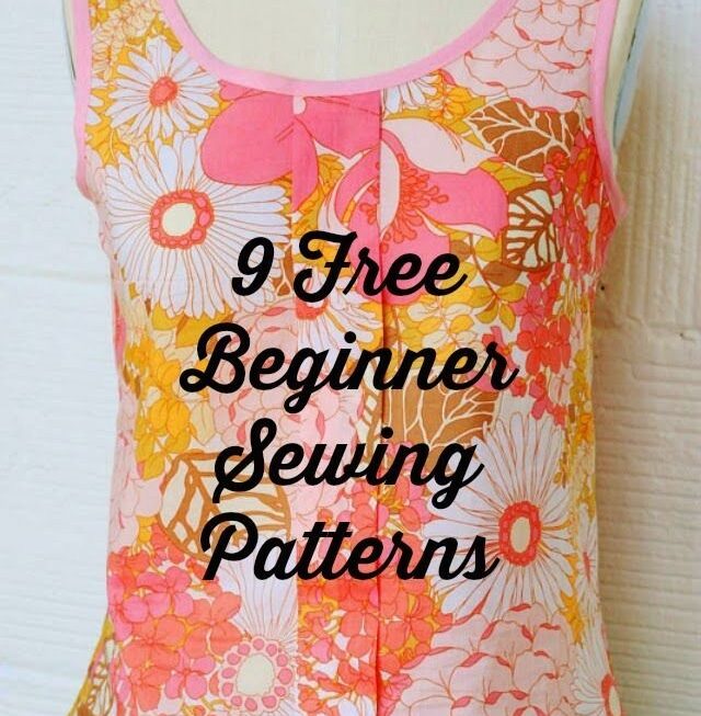 Free Printable Sewing Patterns For Beginners