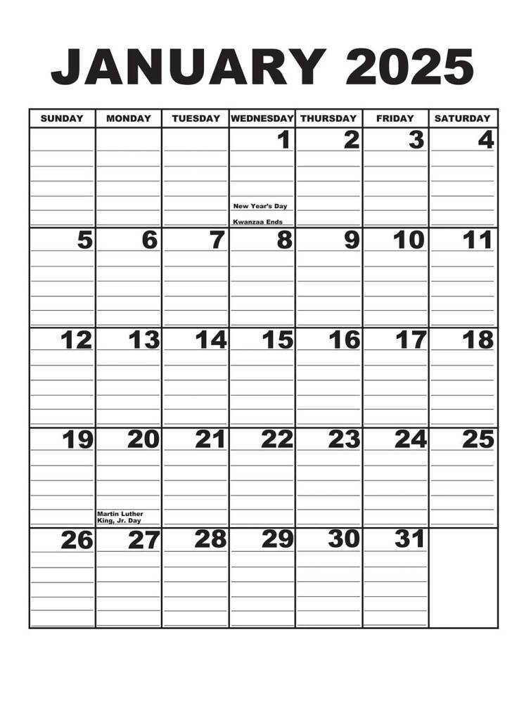 Printable Weekly Appointment Calendar 2025 Printable Weekly Appointment Calendar 2025