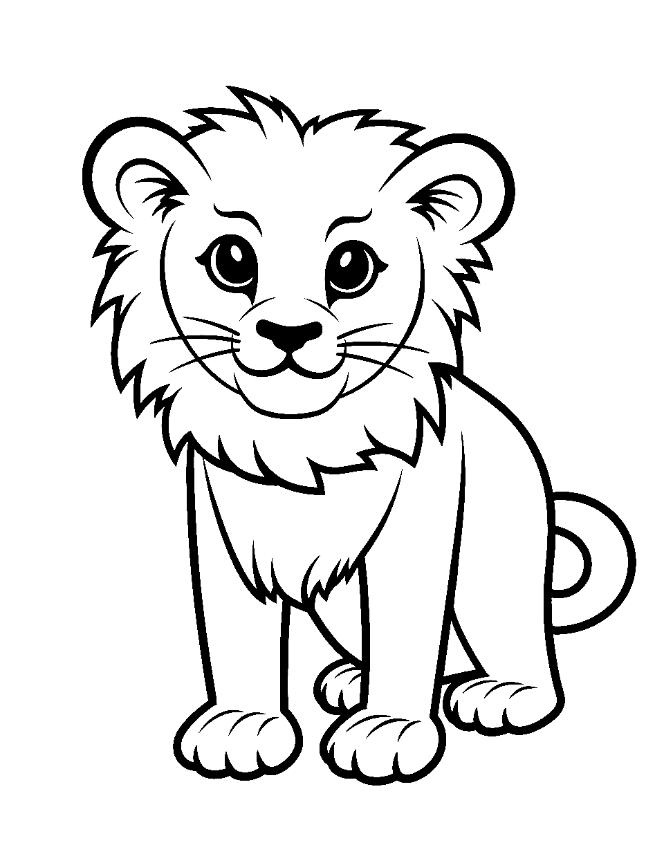 Lion Coloring Pages Printable Lion Coloring Pages Printable