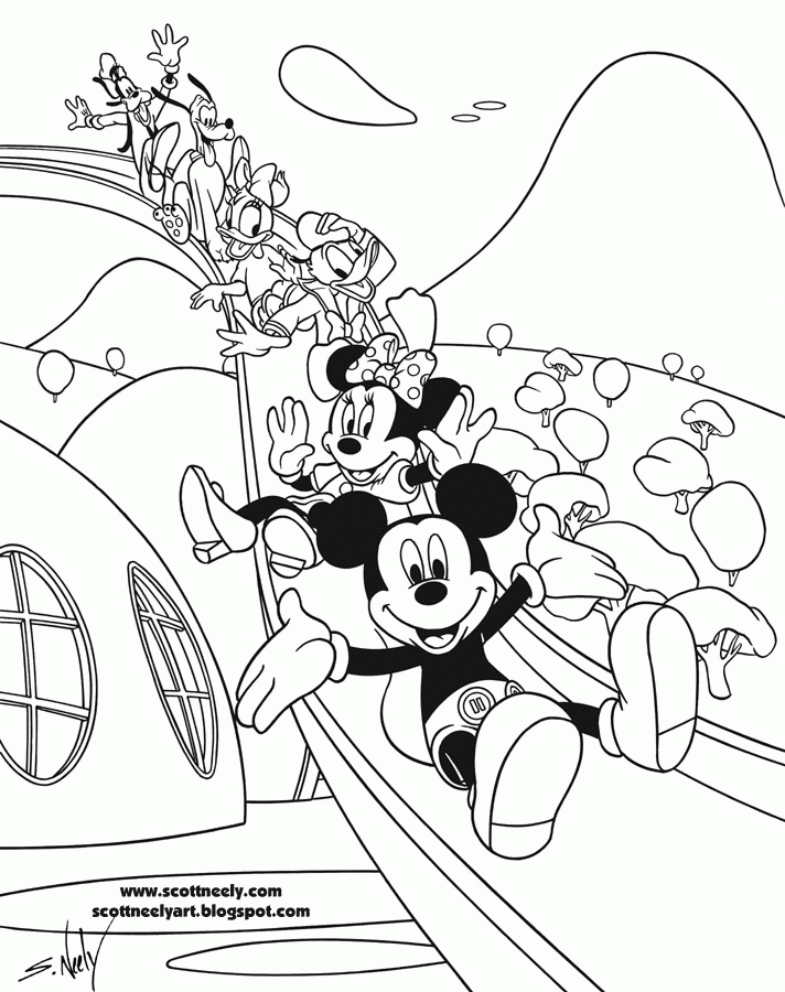 Mickey Mouse Clubhouse Printable Coloring Pages Coloring Home Mickey Mouse Clubhouse Printable Coloring Pages Coloring Home