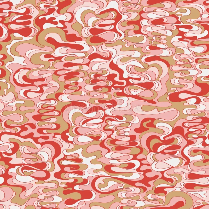 Pattern With The Image Of The Cream Texture Of Red Pink And Beige Pattern With The Image Of The Cream Texture Of Red Pink And Beige