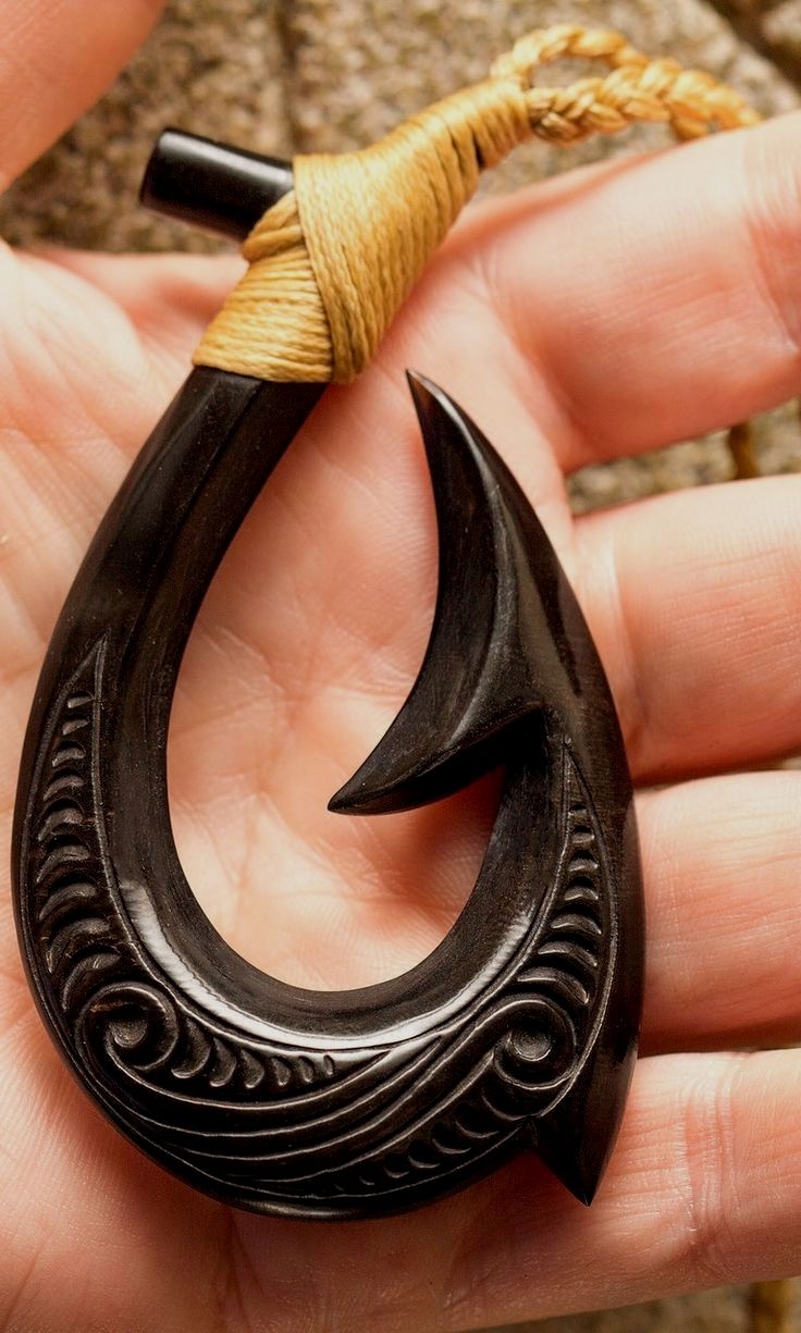 The Hei Matau Maori Makau Hawaiian Fish Hook Represents Not Only 